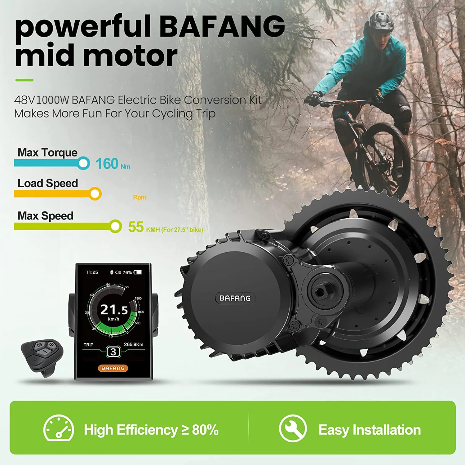 Bafang M615 MM G320.1000 moteu - Bafang Bbshd 1000W Conversion Kit avis et prix