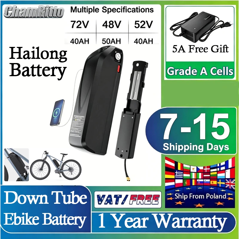 Kit de conversion 52V 2000W, b - Ebike Conversion Kit 72V 3000W avis et prix