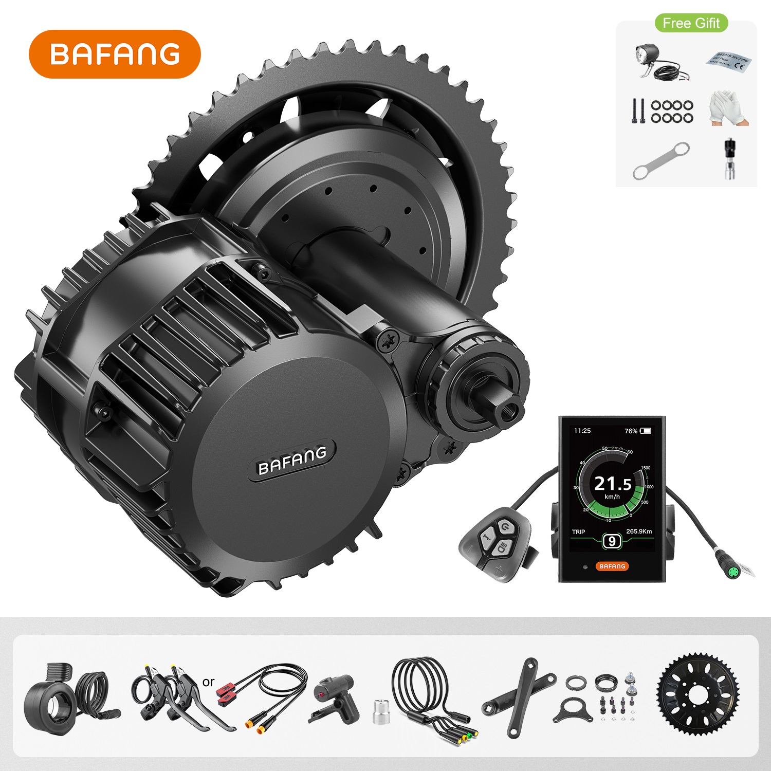 Bafang UART 48V/52V 1000W mote - Bafang Bbshd 1000W Conversion Kit avis et prix