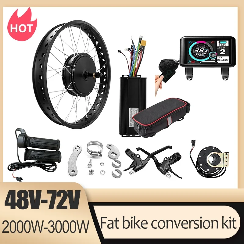 Kit de conversion pour vélo to - Ebike Conversion Kit 72V 3000W avis et prix
