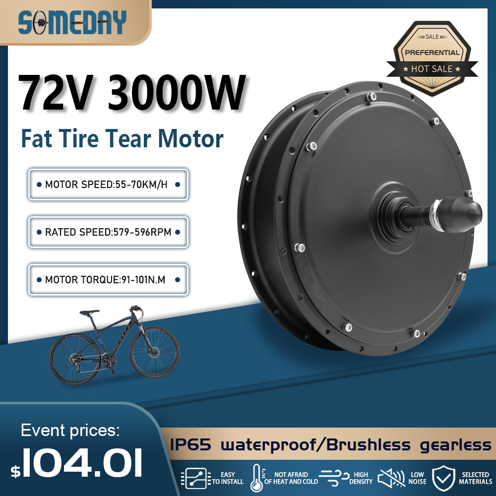 Moteur de vélo électrique à pn - Ebike Conversion Kit 72V 3000W avis et prix